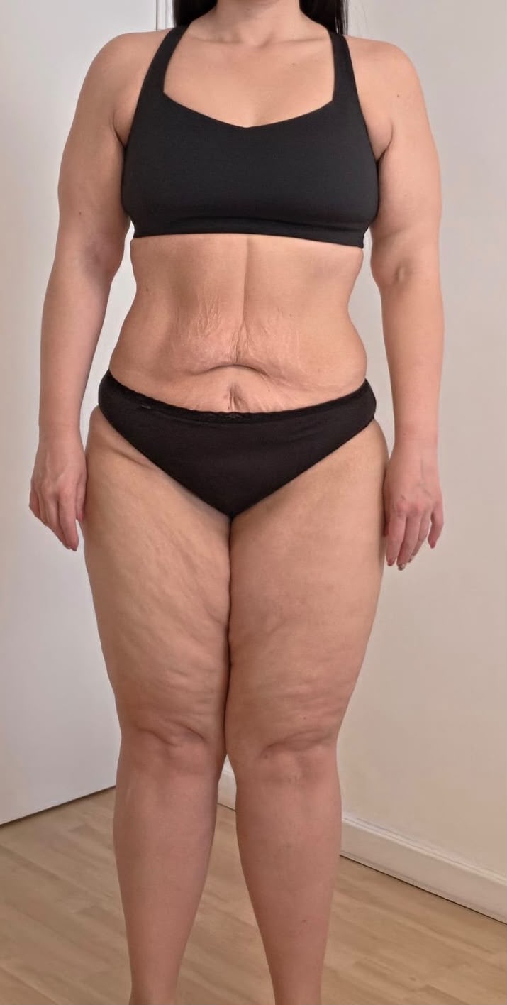 Sanela sprijeda, 4 mjeseca